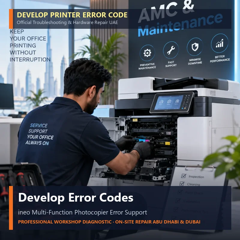Develop ineo Error Codes Service Support UAE