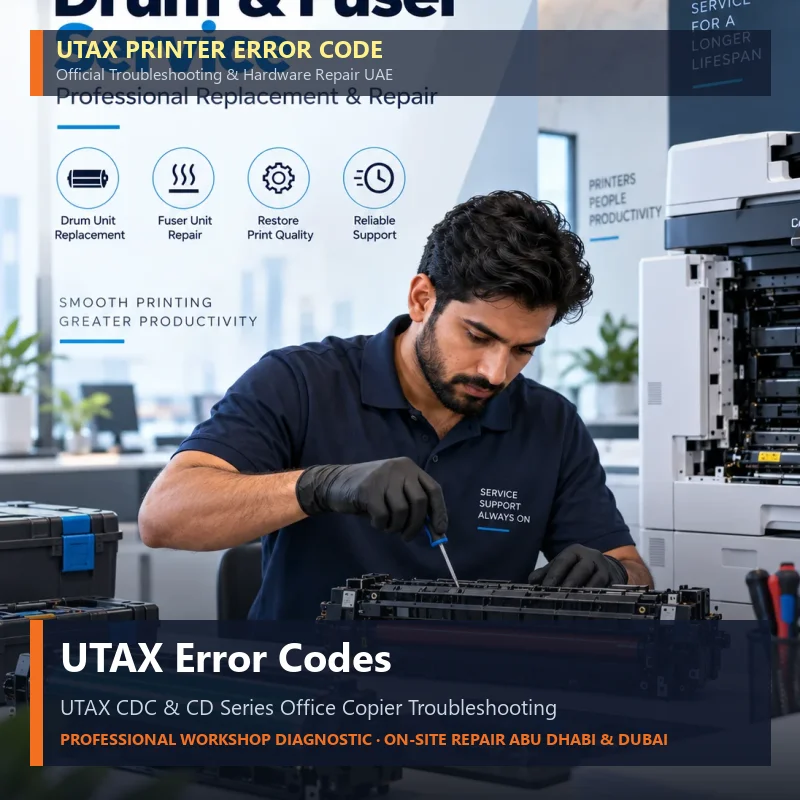 UTAX Copier System Error Diagnostic UAE